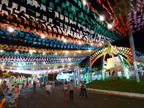 Festa junina em Boa Vista, capital de Roraima